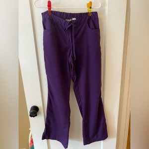 Purple grey’s anatomy scrub pants